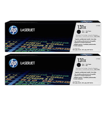 Pack 2 Toner Hp CF210XD / 131X Original